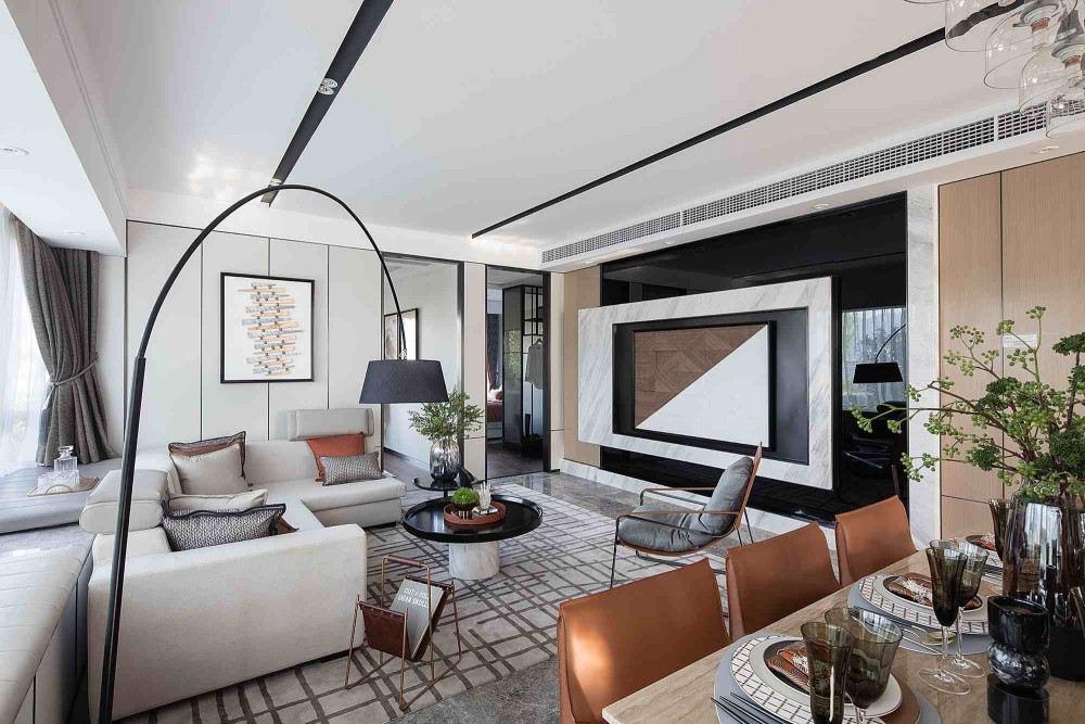 北歐風(fēng)格室內(nèi)家裝案例效果圖-客廳 北歐風(fēng)格室內(nèi)家裝案例效果圖-客廳