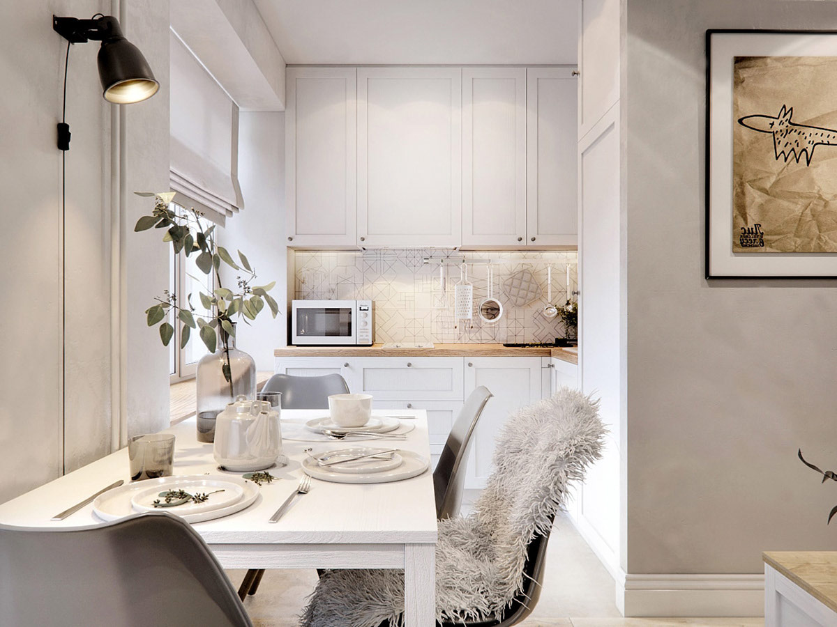 北歐簡(jiǎn)約風(fēng)格家裝設(shè)計(jì)室內(nèi)裝修效果圖-餐廳 北歐簡(jiǎn)約風(fēng)格家裝設(shè)計(jì)室內(nèi)裝修效果圖-餐廳