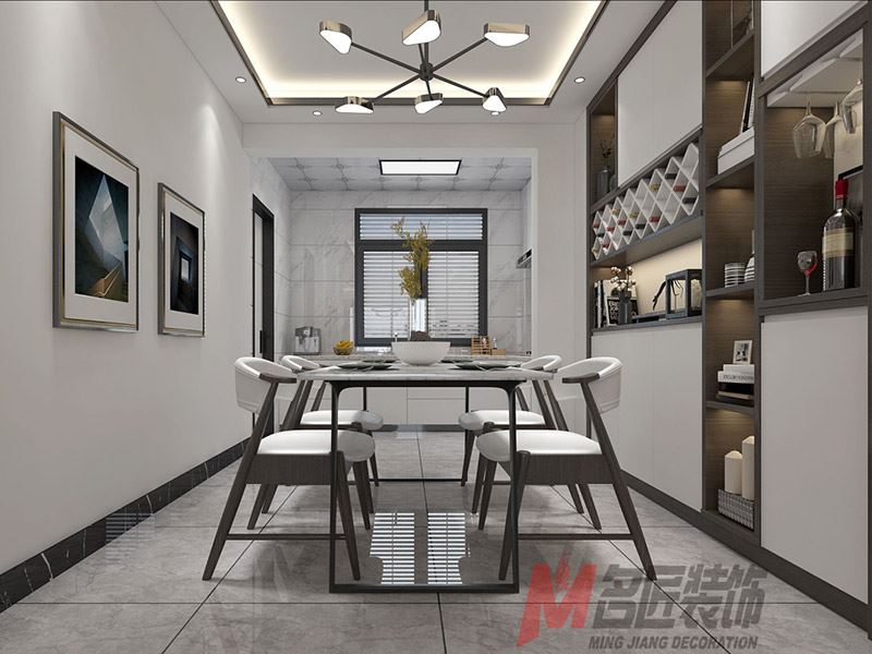 自貢市橋頭鎮(zhèn)新街東樓1-2號(hào)現(xiàn)代簡(jiǎn)約風(fēng)格平層裝修案例