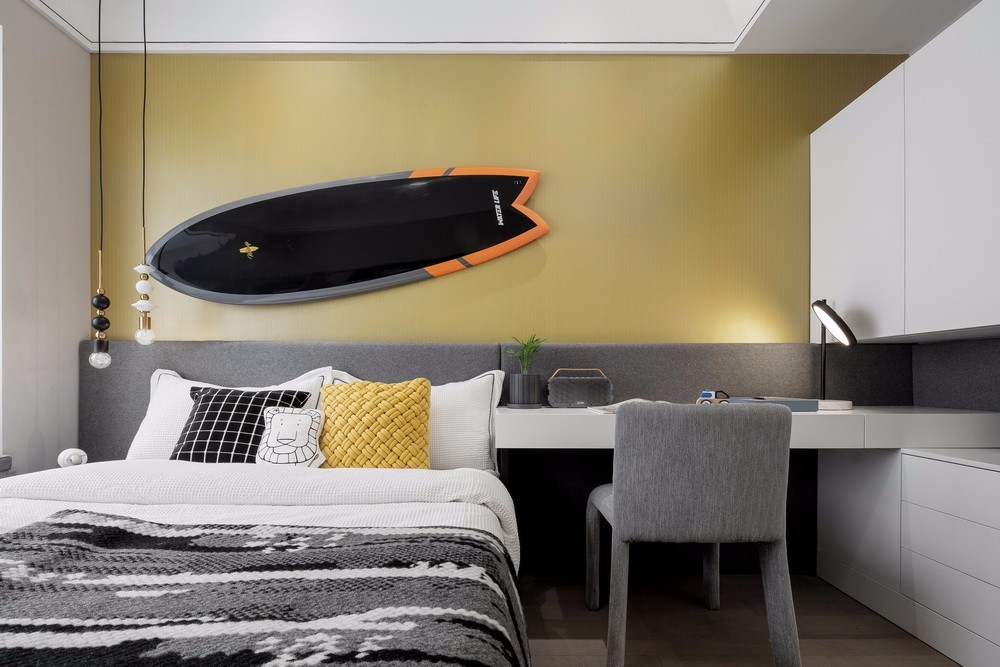 現(xiàn)代簡約風(fēng)格室內(nèi)家裝案例效果圖-兒童房 現(xiàn)代簡約風(fēng)格室內(nèi)家裝案例效果圖-兒童房