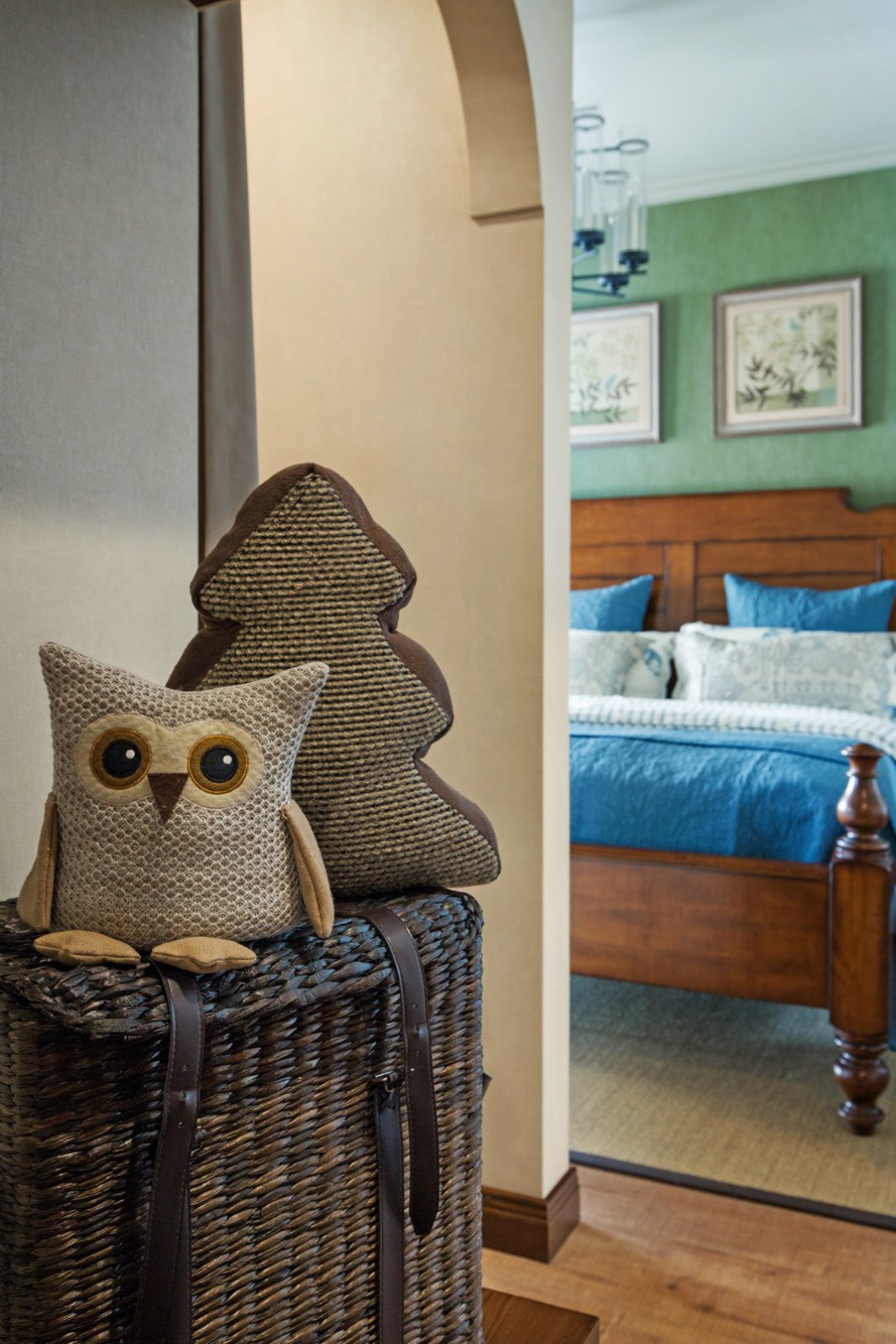 裝修案例美式古典風(fēng)格室內(nèi)裝修效果圖-臥室 裝修案例美式古典風(fēng)格室內(nèi)裝修效果圖-臥室