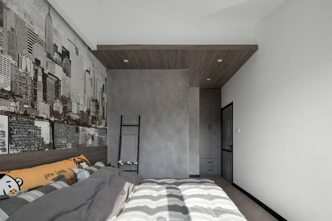 裝修案例現(xiàn)代風(fēng)格復(fù)式裝修效果圖-臥室 裝修案例現(xiàn)代風(fēng)格復(fù)式裝修效果圖-臥室