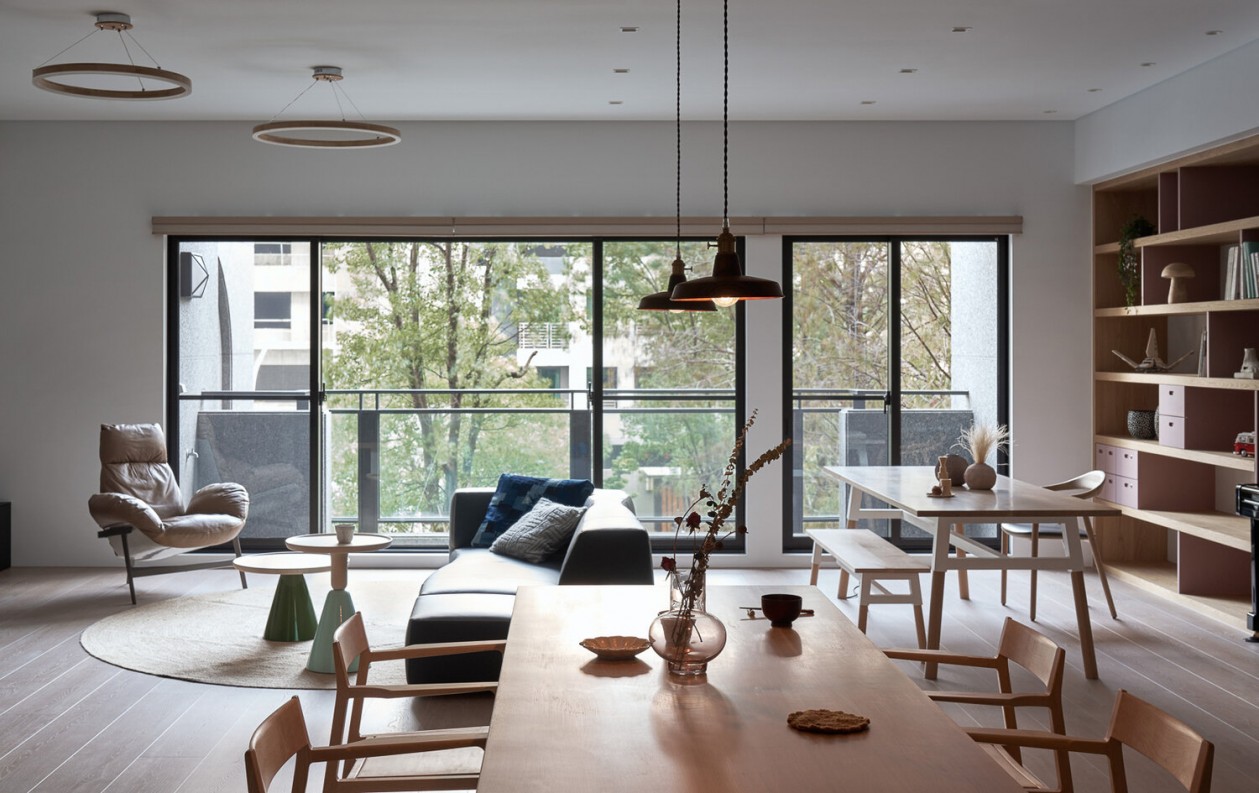 日式簡約原木風(fēng)格室內(nèi)設(shè)計(jì)家裝案例-客餐廳 日式簡約原木風(fēng)格室內(nèi)設(shè)計(jì)家裝案例-客餐廳