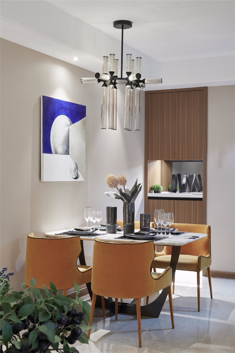 北歐輕奢風(fēng)格室內(nèi)設(shè)計(jì)家裝案例-餐廳 北歐輕奢風(fēng)格室內(nèi)設(shè)計(jì)家裝案例-餐廳