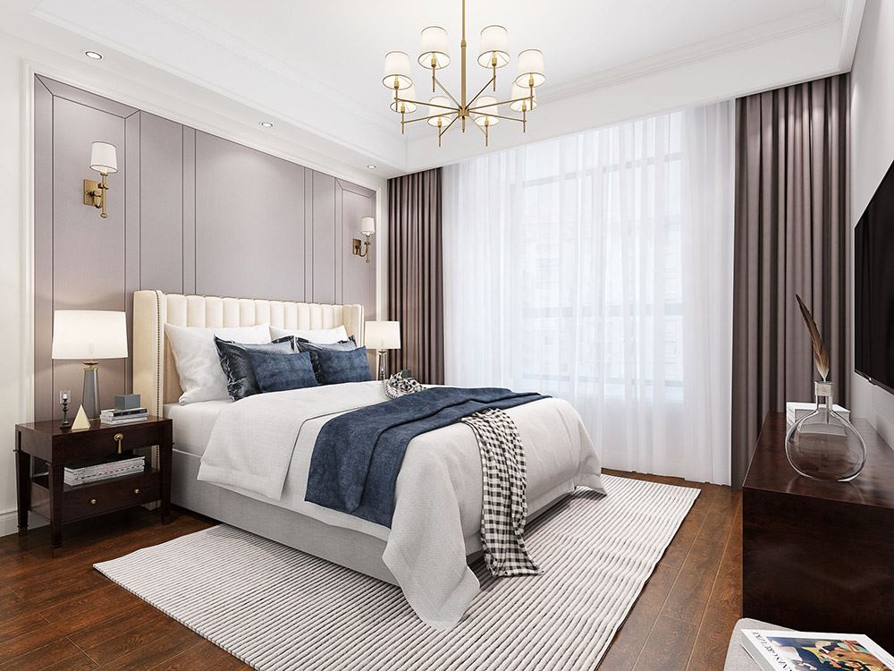 臺州市鉑金家園現(xiàn)代簡約風(fēng)格二居室裝修案例