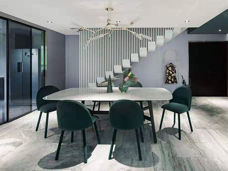 湖州市綠城曉荷江南現(xiàn)代風(fēng)格復(fù)式裝修案例