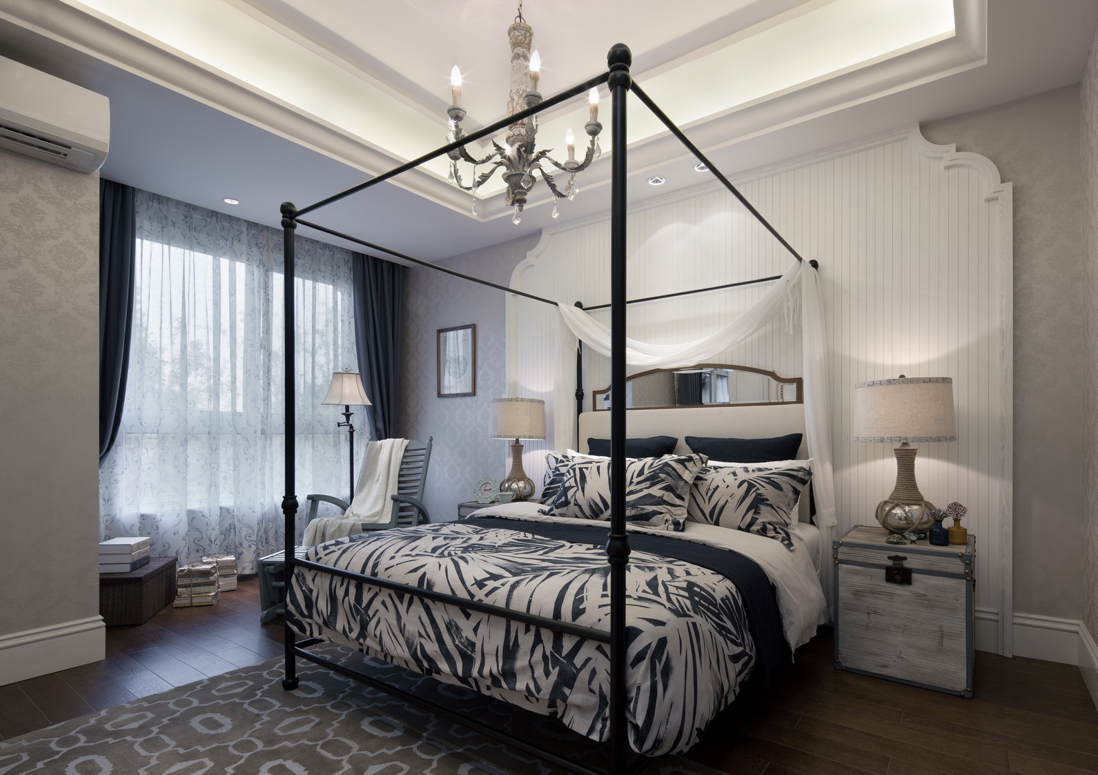 裝修公司地中海風(fēng)格室內(nèi)裝修效果圖-臥室 裝修公司地中海風(fēng)格室內(nèi)裝修效果圖-臥室