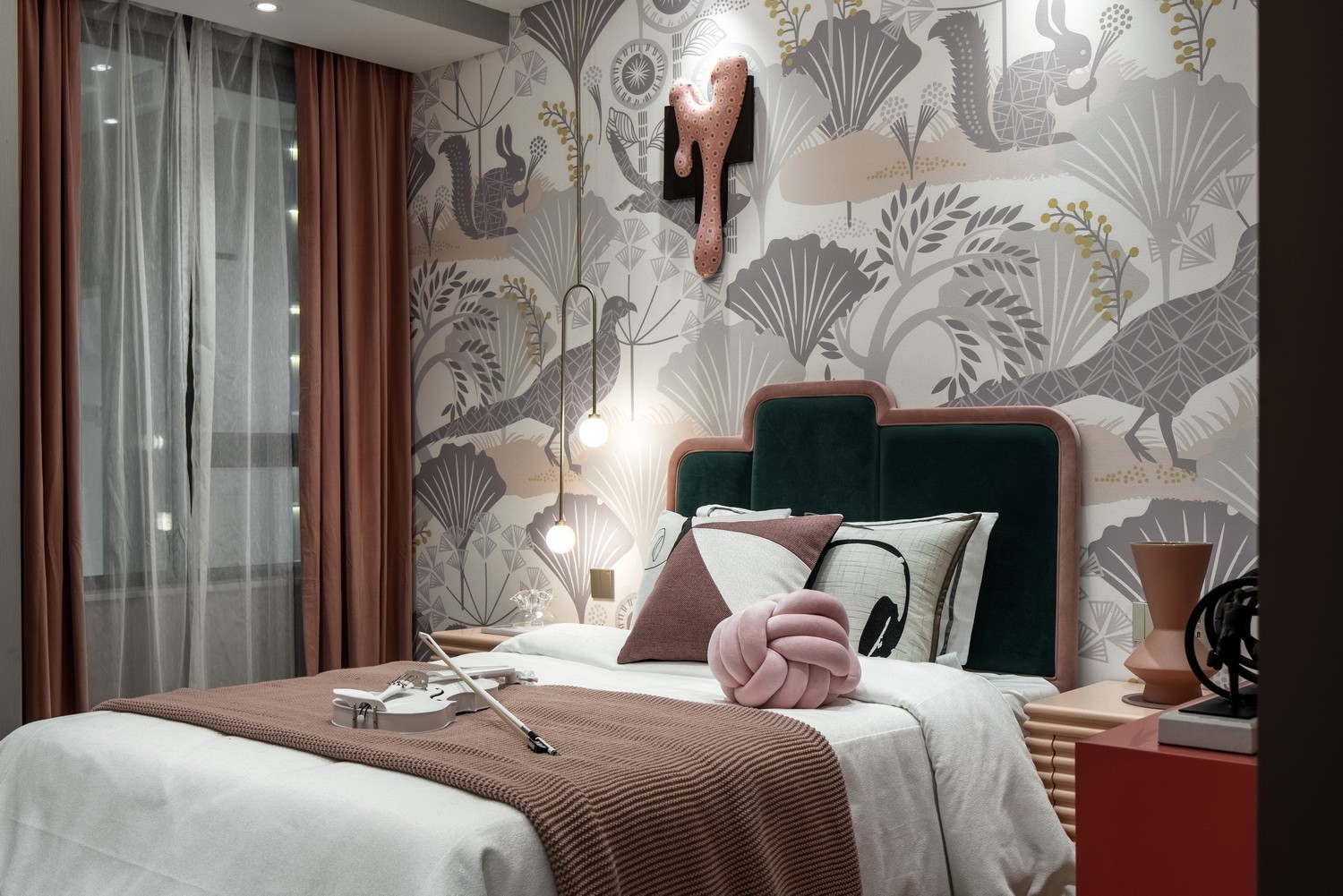 現(xiàn)代新中式風格室內(nèi)設計家裝案例-兒童房 現(xiàn)代新中式風格室內(nèi)設計家裝案例-兒童房