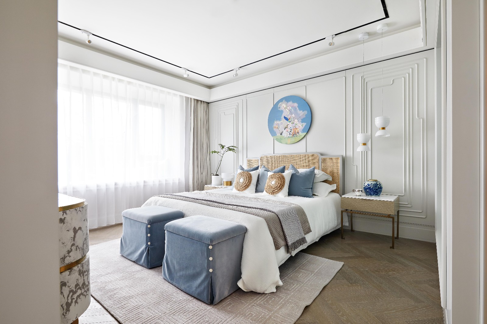 法式風(fēng)格家裝設(shè)計(jì)室內(nèi)裝修效果圖-臥室 法式風(fēng)格家裝設(shè)計(jì)室內(nèi)裝修效果圖-臥室