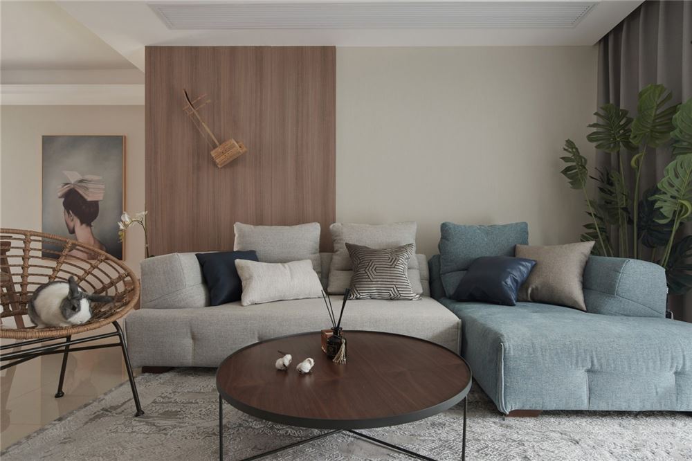 陽(yáng)江市富力灣北歐風(fēng)格二居室裝修案例