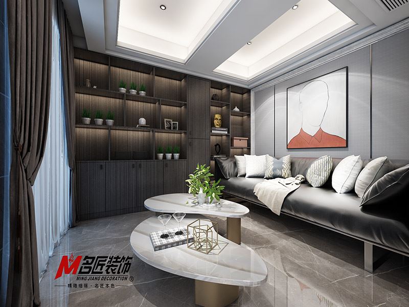 揭陽市碧桂園十里江灣北歐風(fēng)格四居室裝修案例