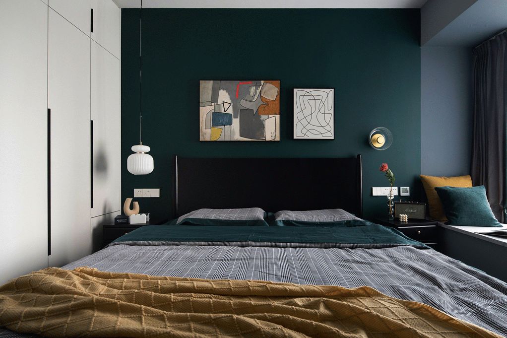 裝修案例輕奢風格室內裝修效果圖-臥室 裝修案例輕奢風格室內裝修效果圖-臥室