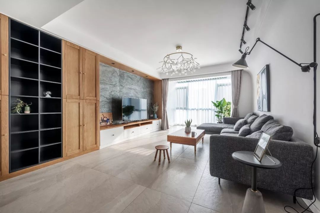 北歐原木風(fēng)格室內(nèi)設(shè)計(jì)家裝案例-客廳 北歐原木風(fēng)格室內(nèi)設(shè)計(jì)家裝案例-客廳
