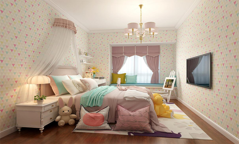 佛山市綠城桂語(yǔ)映月現(xiàn)代簡(jiǎn)約風(fēng)格三居室裝修案例