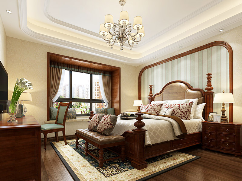 蘭喬圣菲五居大宅320平米現(xiàn)代簡約風(fēng)格裝修案例-主臥 蘭喬圣菲五居大宅320平米現(xiàn)代簡約風(fēng)格裝修案例-主臥