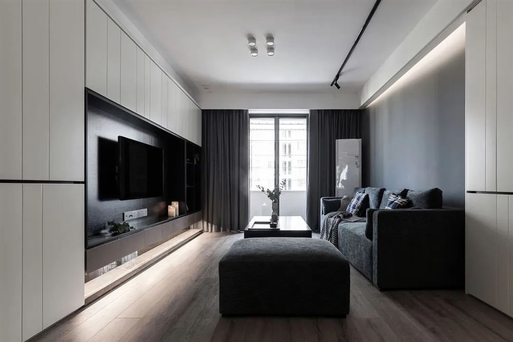 惠州市佳兆業(yè)&middot;湯泉驛現(xiàn)代簡約風(fēng)格三居室裝修案例