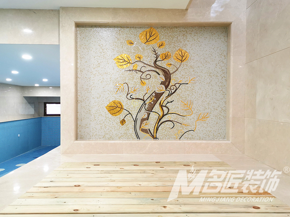 歐式別墅裝修設(shè)計-游泳區(qū)背景墻 歐式別墅裝修設(shè)計-游泳區(qū)背景墻