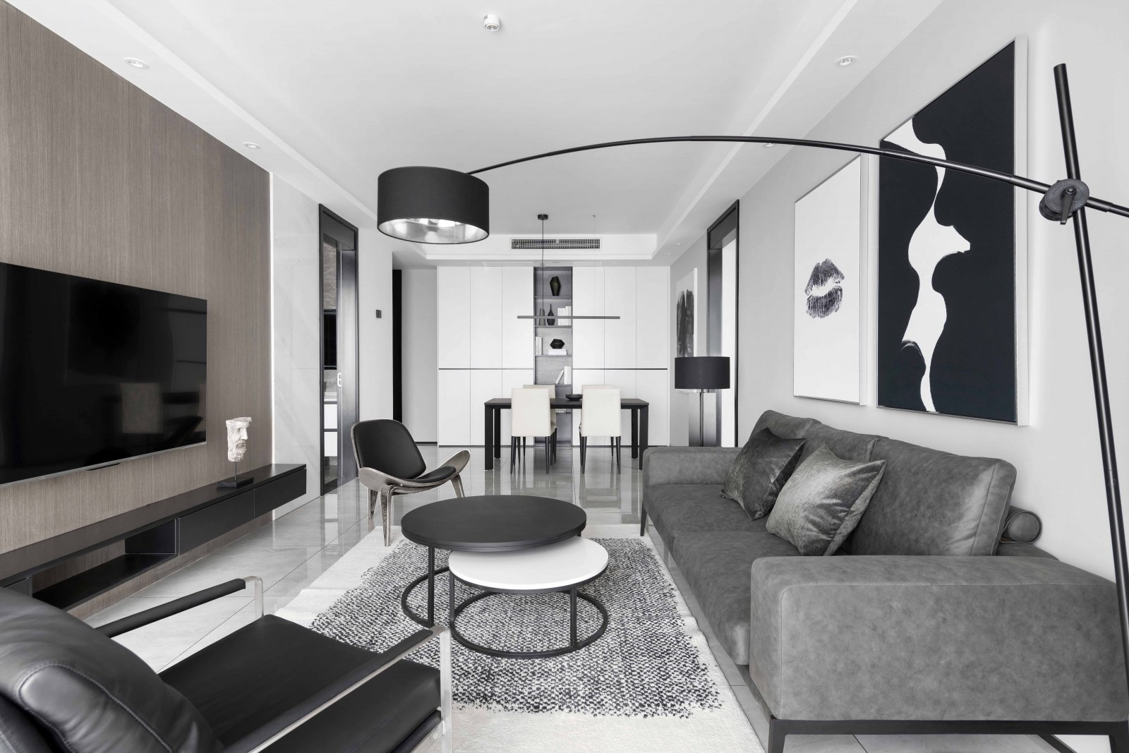 佛山裝修公司現(xiàn)代前衛(wèi)風(fēng)格室內(nèi)裝修效果圖-客廳 佛山裝修公司現(xiàn)代前衛(wèi)風(fēng)格室內(nèi)裝修效果圖-客廳