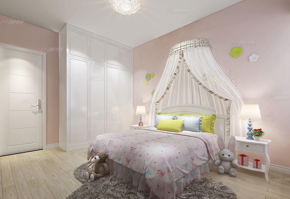 綠地璀璨天城三居135平米北歐風(fēng)格裝修案例-兒童房 綠地璀璨天城三居135平米北歐風(fēng)格裝修案例-兒童房