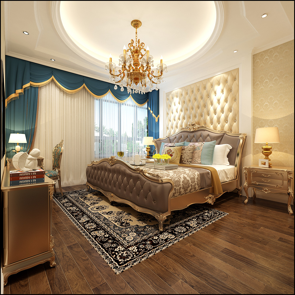裝修公司歐式古典風(fēng)格室內(nèi)裝修效果圖-客臥 裝修公司歐式古典風(fēng)格室內(nèi)裝修效果圖-客臥