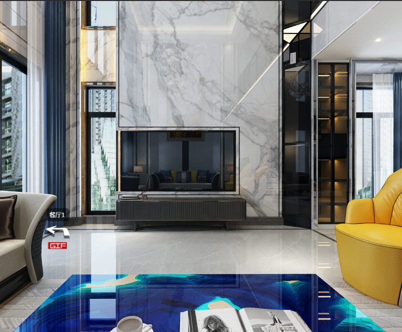 佛山市朝安金茂悅現(xiàn)代簡(jiǎn)約風(fēng)格別墅裝修案例