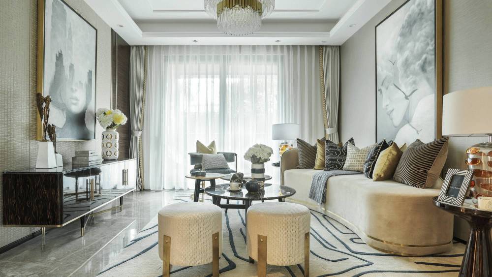 歐式英倫風(fēng)格室內(nèi)設(shè)計(jì)家裝案例-客廳 歐式英倫風(fēng)格室內(nèi)設(shè)計(jì)家裝案例-客廳