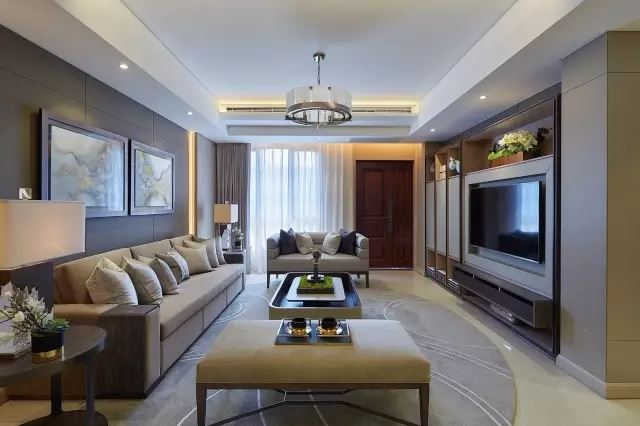 佛山市美的&middot;金地&middot;新明珠&middot;鳳翔灣壹號新中式風(fēng)格四居室裝修案例