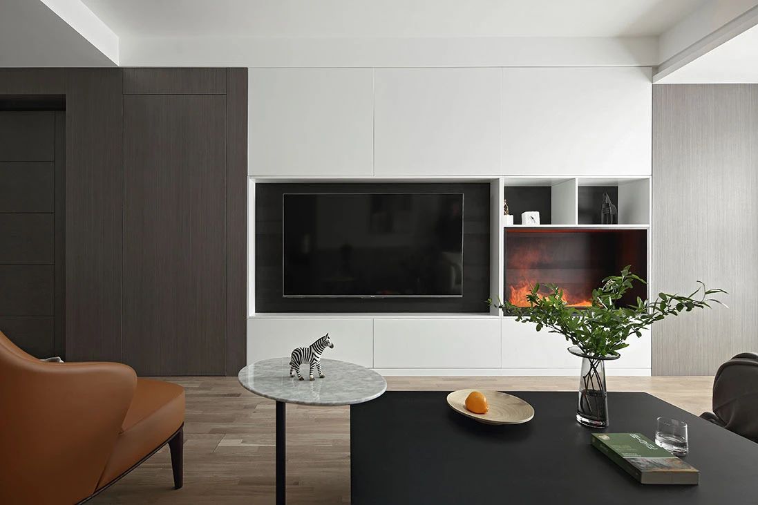 現(xiàn)代簡約風(fēng)格室內(nèi)設(shè)計家裝案例-客廳電視背景墻 現(xiàn)代簡約風(fēng)格室內(nèi)設(shè)計家裝案例-客廳電視背景墻