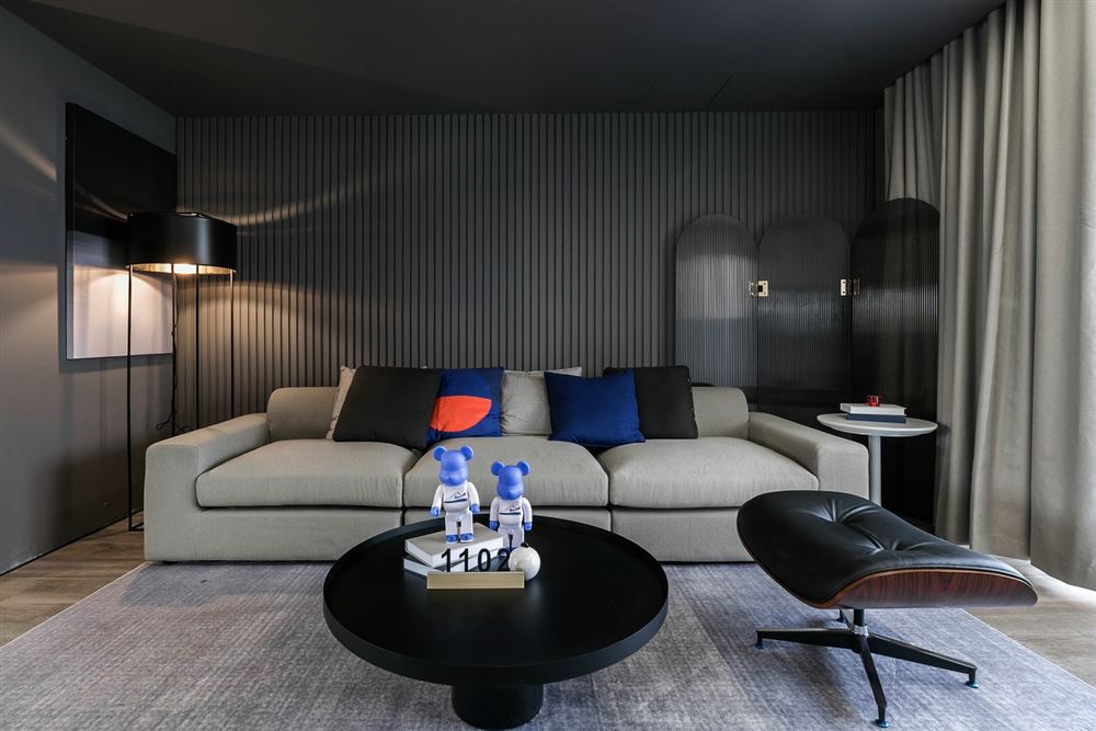 江門市鶴山十里方圓現(xiàn)代簡約風(fēng)格三居室裝修案例