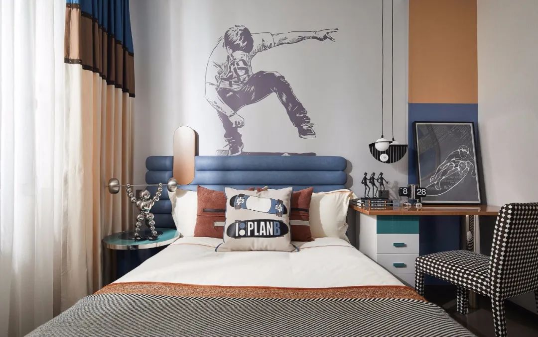 現(xiàn)代簡約風格室內設計家裝案例-兒童房