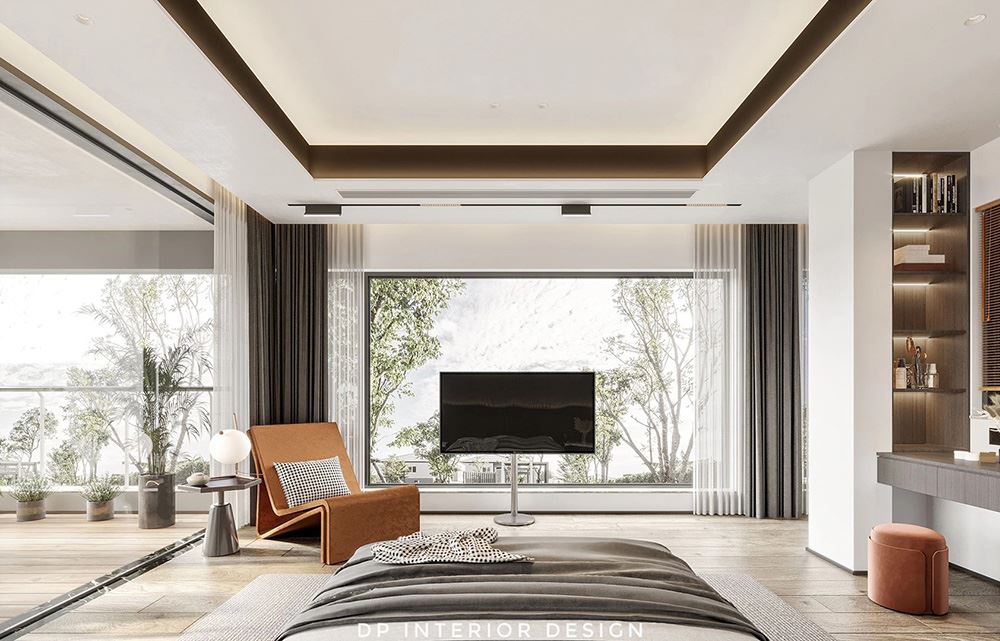 佛山市翡翠西江輕奢風(fēng)格別墅裝修案例