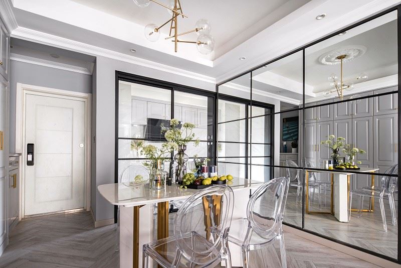 江門(mén)市融創(chuàng)御府歐式風(fēng)格三居室裝修案例