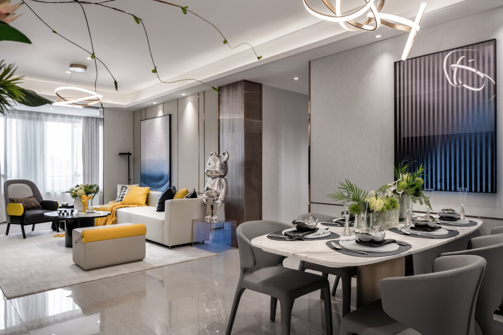 現(xiàn)代簡約風格室內(nèi)設計家裝案例-餐廳 現(xiàn)代簡約風格室內(nèi)設計家裝案例-餐廳