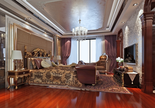 嘉興市新大西塘里歐式風(fēng)格復(fù)式裝修案例