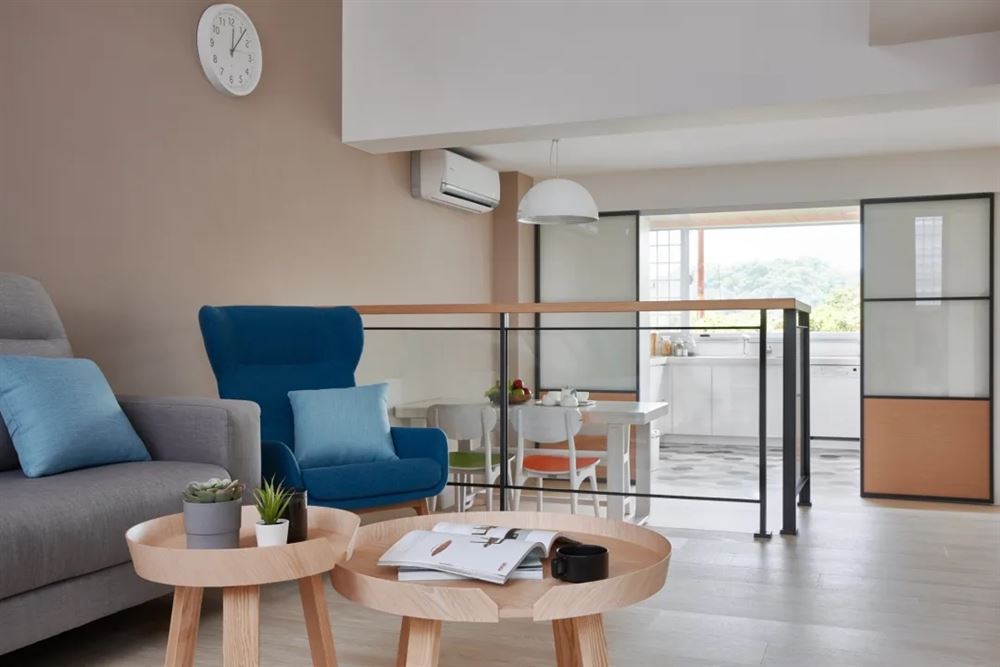 江門市城市名庭北歐風(fēng)格別墅裝修案例