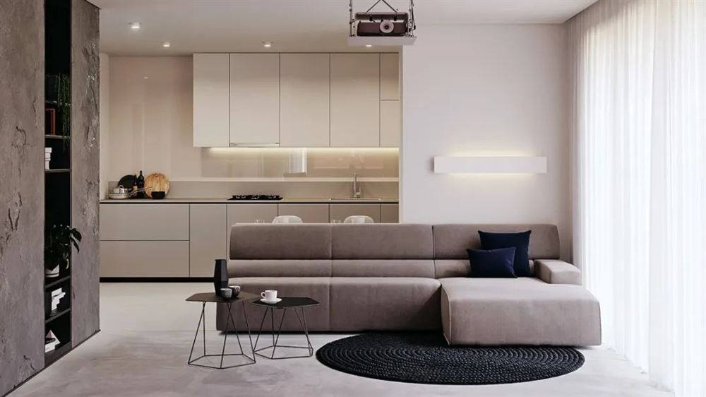 江門市碧桂園公園1號(hào)現(xiàn)代簡(jiǎn)約風(fēng)格三居室裝修案例