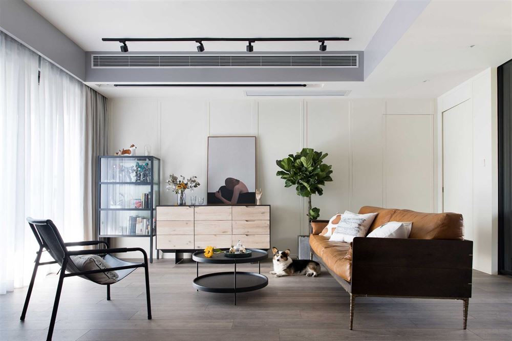 廣州市廣州時代傾城美式風格三居室裝修案例