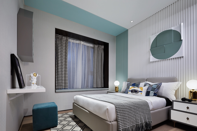 現(xiàn)代簡約風(fēng)格別墅室內(nèi)設(shè)計家裝案例-兒童房 現(xiàn)代簡約風(fēng)格別墅室內(nèi)設(shè)計家裝案例-兒童房