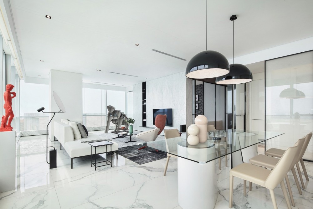 現(xiàn)代簡(jiǎn)約風(fēng)格室內(nèi)設(shè)計(jì)家裝案例-客餐廳 現(xiàn)代簡(jiǎn)約風(fēng)格室內(nèi)設(shè)計(jì)家裝案例-客餐廳