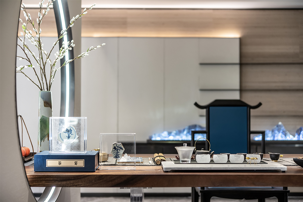 新中式風格室內(nèi)家裝案例效果圖-茶室 新中式風格室內(nèi)家裝案例效果圖-茶室