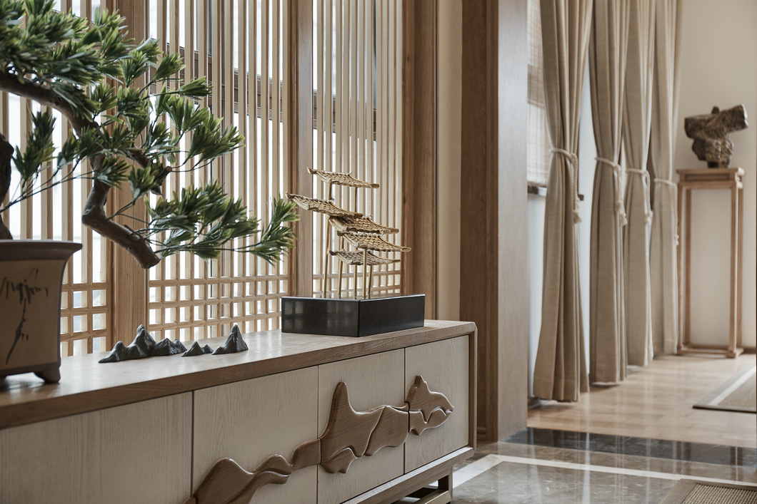 日式簡約風格室內(nèi)設(shè)計家裝案例-茶幾