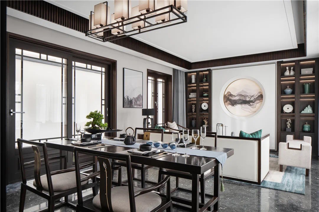 新中式風格室內設計家裝案例-茶室 新中式風格室內設計家裝案例-茶室