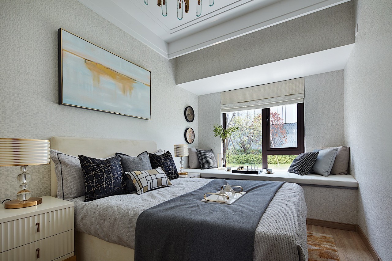 榮和千千樹三居123平米現(xiàn)代前衛(wèi)風格室內(nèi)裝修案例-臥室 榮和千千樹三居123平米現(xiàn)代前衛(wèi)風格室內(nèi)裝修案例-臥室