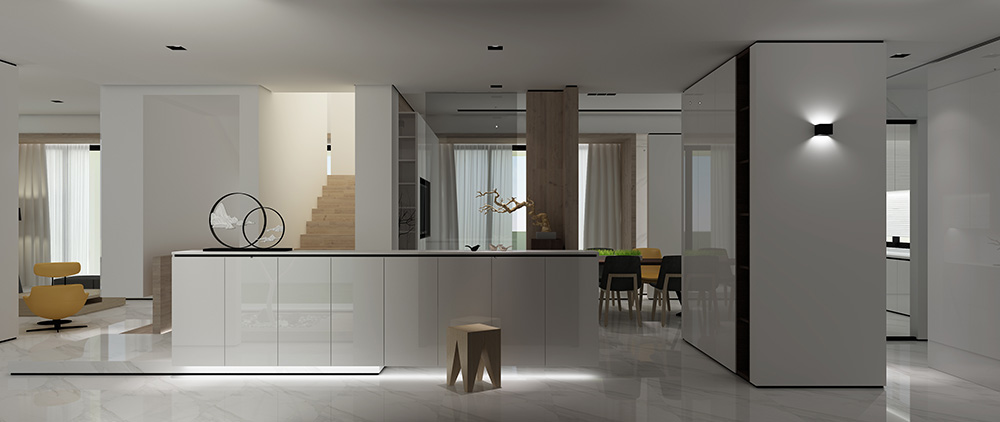 現(xiàn)代極簡風格別墅裝修設計效果圖-迎江"逸"墅·碧桂園-別墅裝修設計一樓玄關 現(xiàn)代極簡風格別墅裝修設計效果圖-迎江"逸"墅·碧桂園-別墅裝修設計一樓玄關