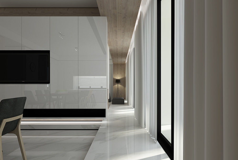 現(xiàn)代極簡風格別墅裝修設計效果圖-迎江"逸"墅·碧桂園-別墅走廊裝修設計 現(xiàn)代極簡風格別墅裝修設計效果圖-迎江"逸"墅·碧桂園-別墅走廊裝修設計