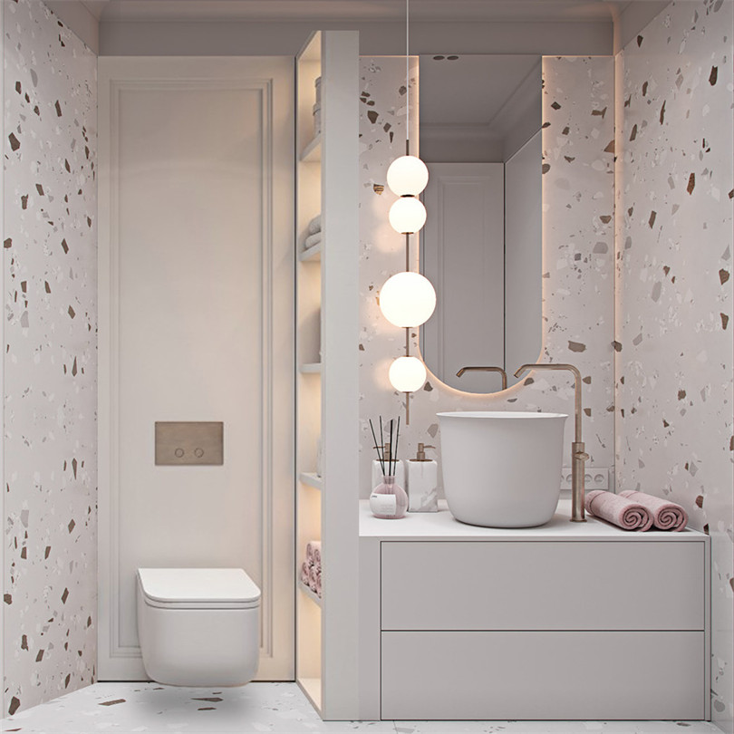 廣州市越秀&middot;大學(xué)城&middot;和樾府輕奢風(fēng)格三居室裝修案例