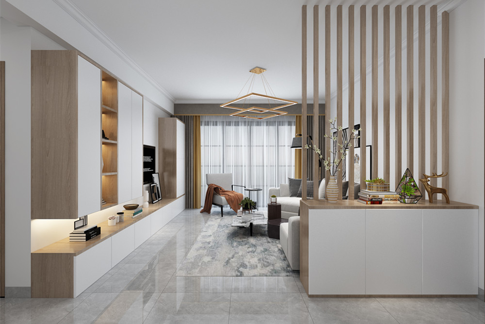 珠海101-200平米輕奢風格雅居樂山海郡家裝設(shè)計效果圖