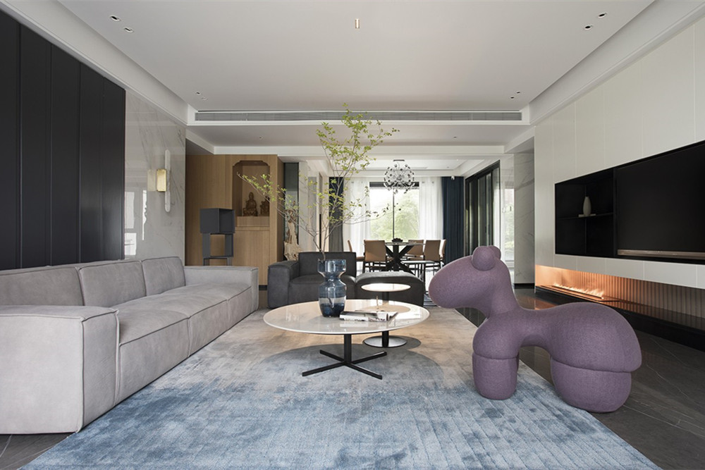 東莞市翠湖豪苑輕奢風(fēng)格五居室裝修案例