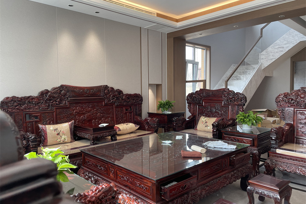 日照市外?；▓@新中式風格復式裝修案例