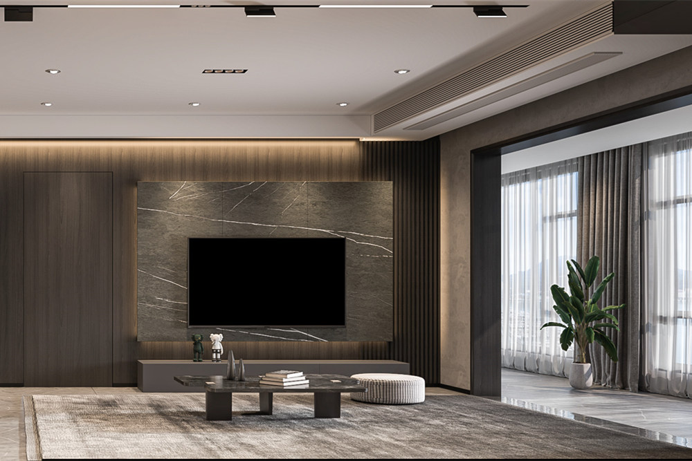 連云港市嘉會(huì)城現(xiàn)代簡(jiǎn)約風(fēng)格三居室裝修案例